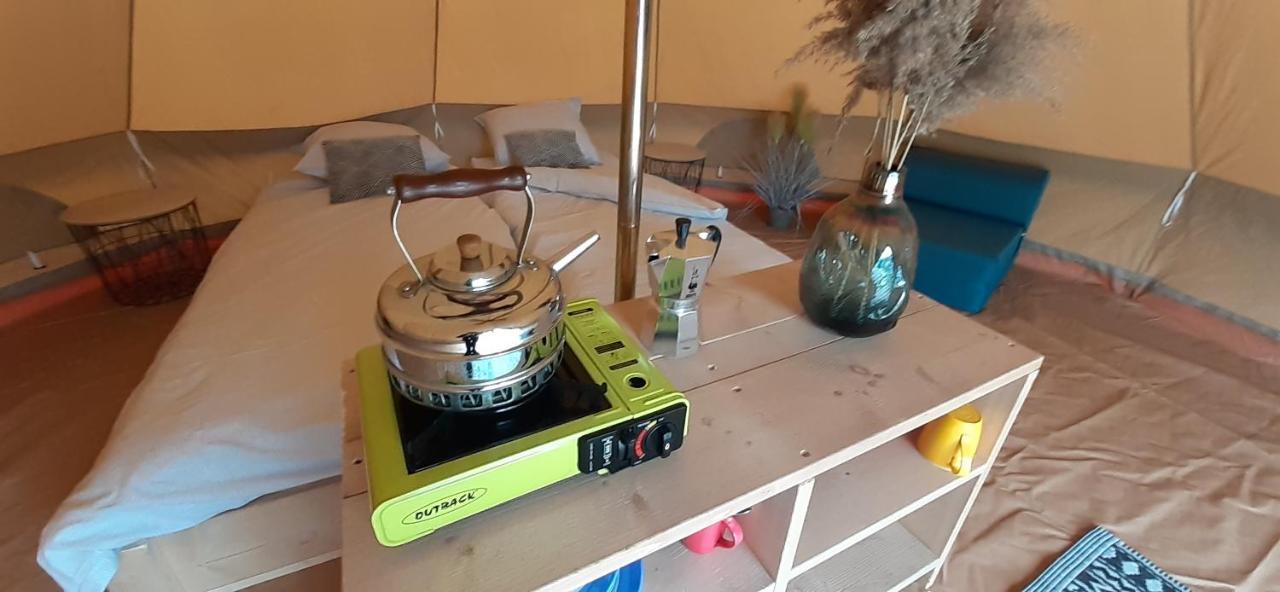 Tente Bell Au Camping Hautoreille Bannes  Εξωτερικό φωτογραφία